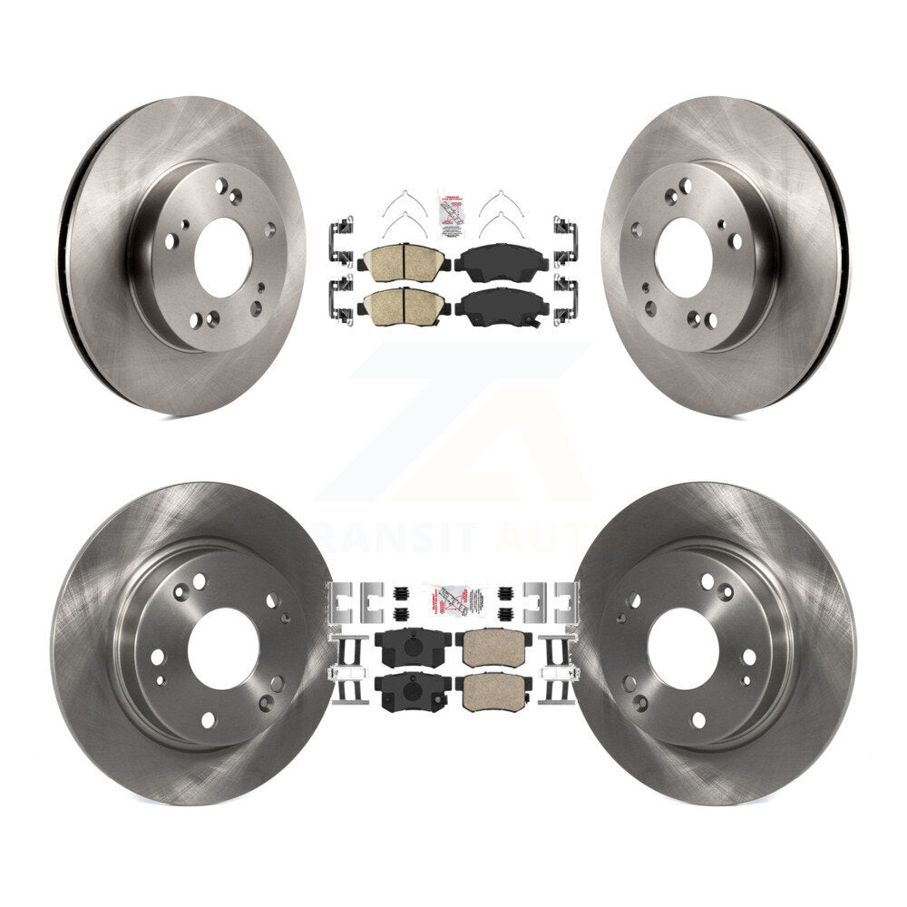 Kit de plaquettes en céramique et de disques de frein avant et arrière, pour Acura ILX 1,5 l de 2013 à 2015