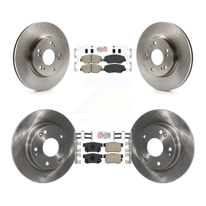 Kit de plaquettes en céramique et de rotors de frein à disque avant et arrière, pour Acura ILX 2.0L 2013