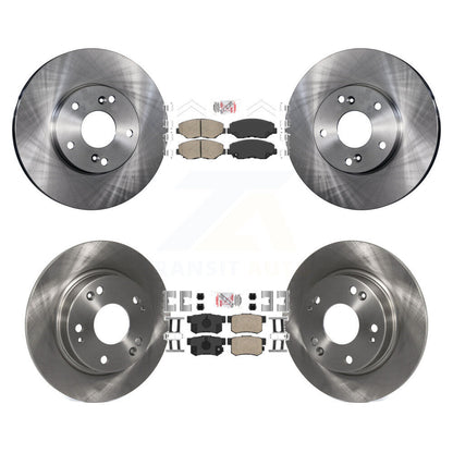 Kit de plaquettes en céramique et de rotors de frein à disque avant et arrière, pour Acura ILX 2.0L 2014 – 2015