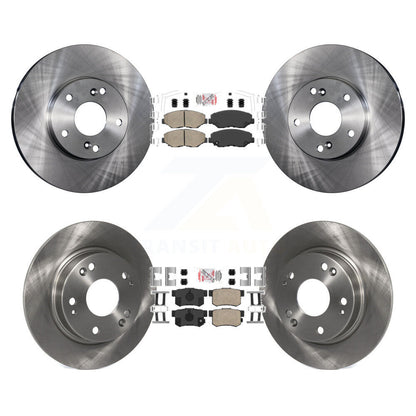 Kit de plaquettes en céramique et de rotors de frein à disque avant et arrière, pour Acura ILX 2.0L 2014 – 2015