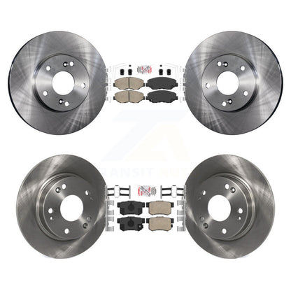 Kit de plaquettes en céramique et de rotors de frein à disque avant et arrière, pour Acura ILX 2.0L 2014 – 2015