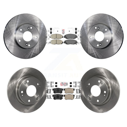 Kit de plaquettes de frein en céramique et disques de frein avant et arrière, pour Honda Civic Tourin 2014 – 2015