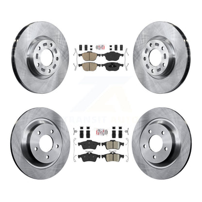 Kit de plaquettes en céramique et de rotors de frein à disque avant et arrière, pour Mazda 5 K8A-106631