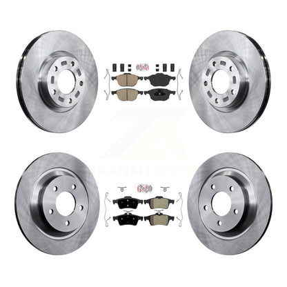 Kit de plaquettes semi-métalliques avant et arrière en céramique et disques de frein pour Mazda 5
