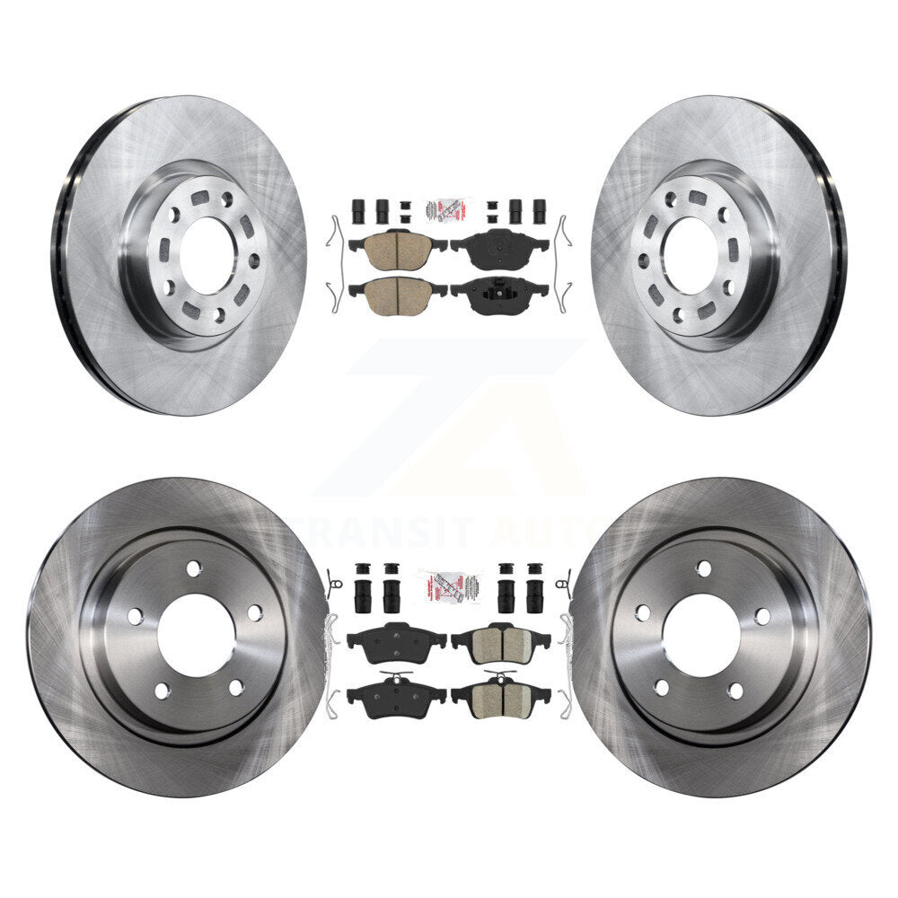 Kit de plaquettes en céramique et de disques de frein avant et arrière, pour Mazda 3 Sport K8A-106634