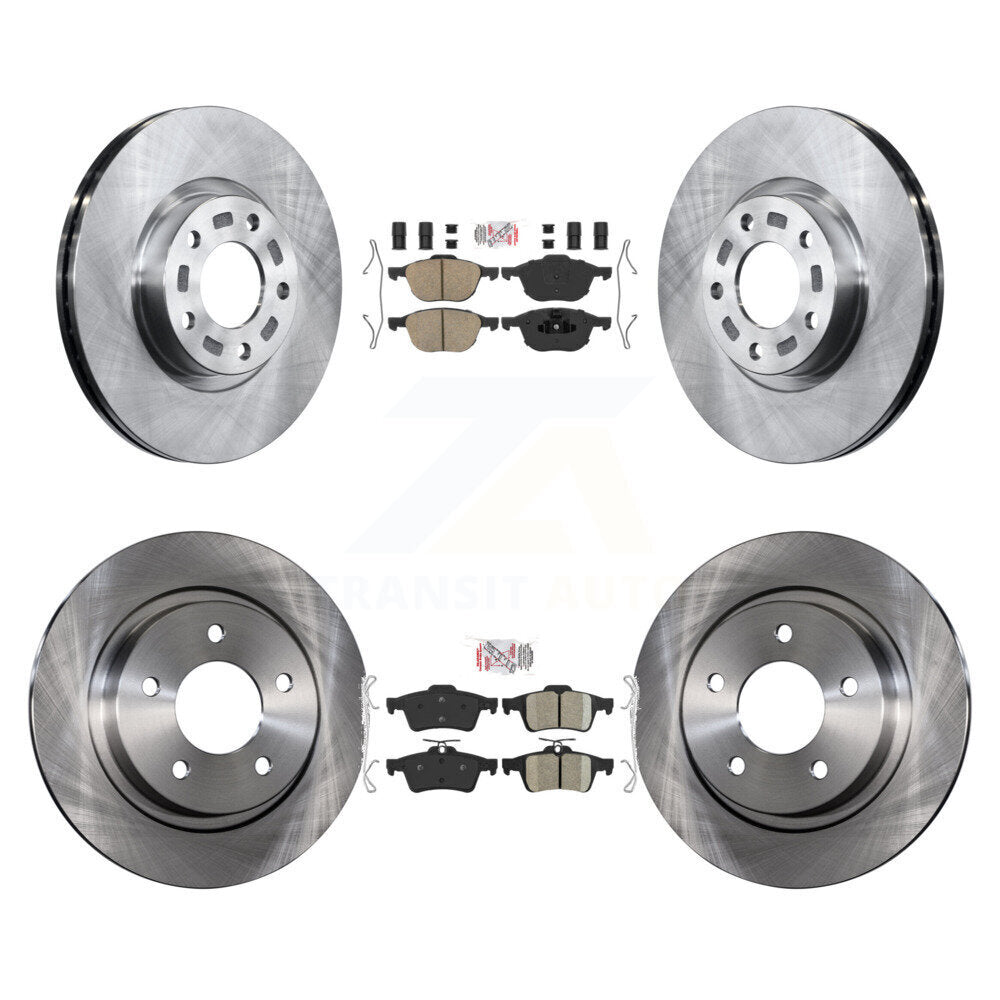 Kit de plaquettes en céramique et de disques de frein avant et arrière, pour Mazda 3 Sport K8A-106635