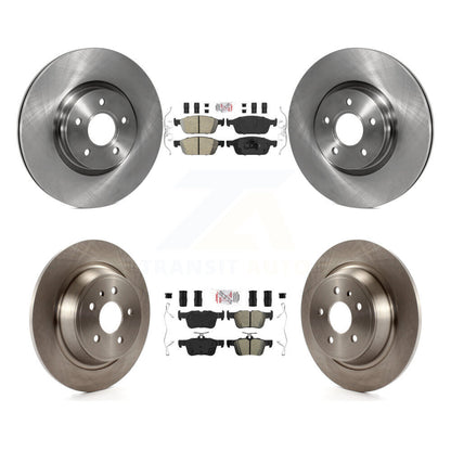 Kit de Rotor de frein à plaquettes semi-métalliques avant et arrière en céramique, pour Ford Escape Lincoln MK