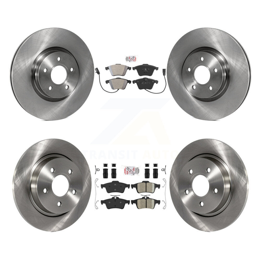 Kit de rotors de frein à disque en céramique, semi-métalliques avant et arrière, pour Volvo S40 V50 C7