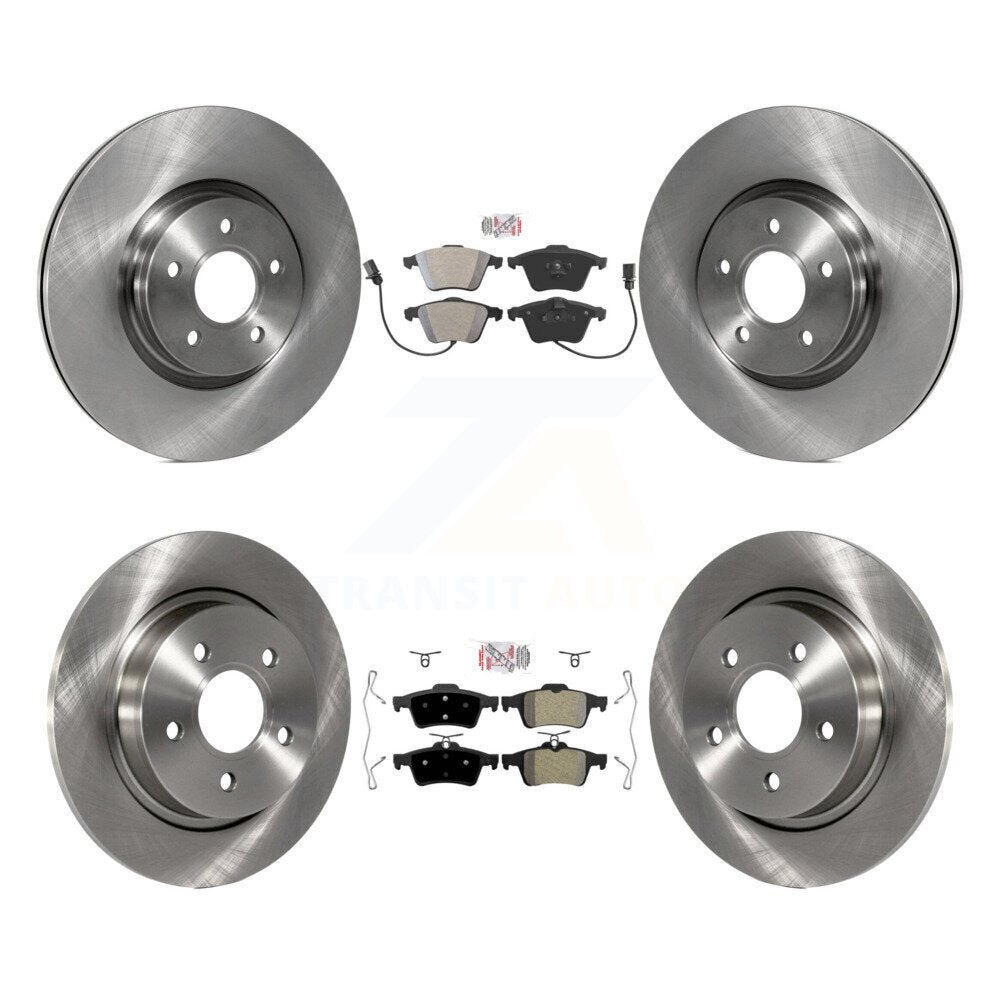 Kit de plaquettes semi-métalliques avant et arrière et disques de frein, pour Volvo S40 V50 C70