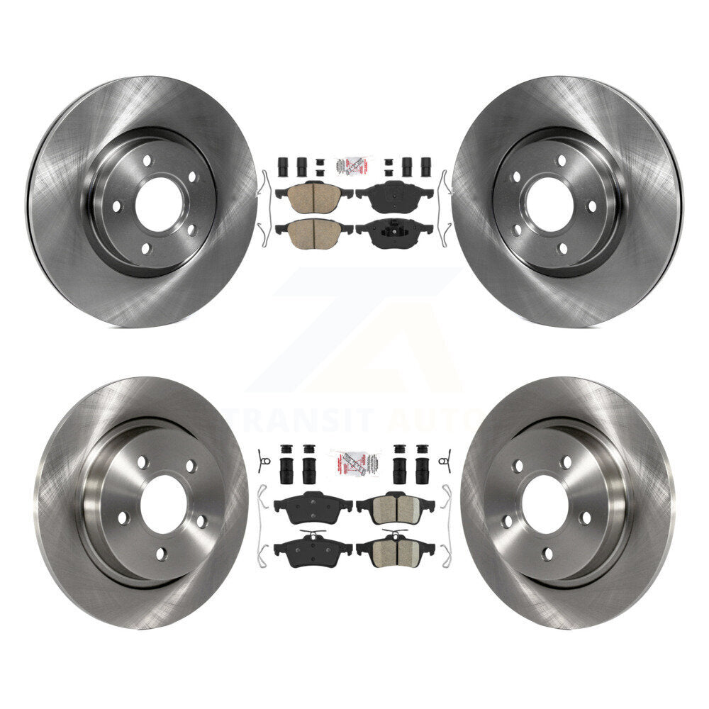 Kit de plaquettes en céramique et de disques de frein avant et arrière, pour Volvo S40 C30 V50 C70