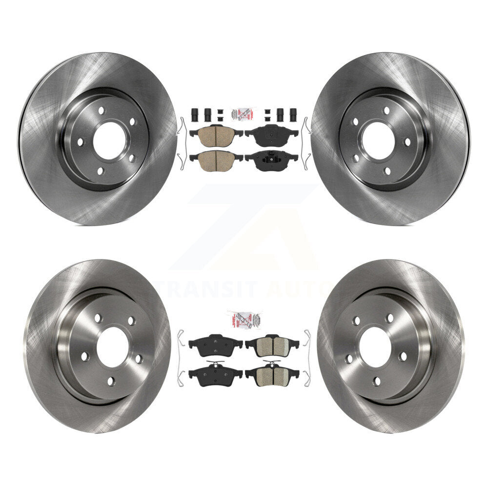 Kit de plaquettes en céramique et de disques de frein avant et arrière, pour Volvo S40 C30 V50 C70