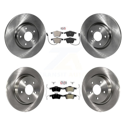 Kit de plaquettes semi-métalliques avant et arrière et disques de frein, pour Volvo S40 K8A-10665