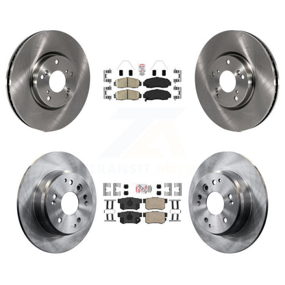 Kit de Rotor de frein à plaquettes en céramique avant et arrière, pour transmission automatique Acura TL 04-05