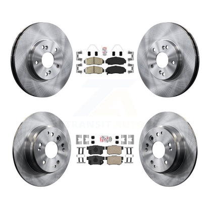 Kit de plaquettes en céramique et de rotors de frein à disque avant et arrière, pour Acura TL K8A-106661