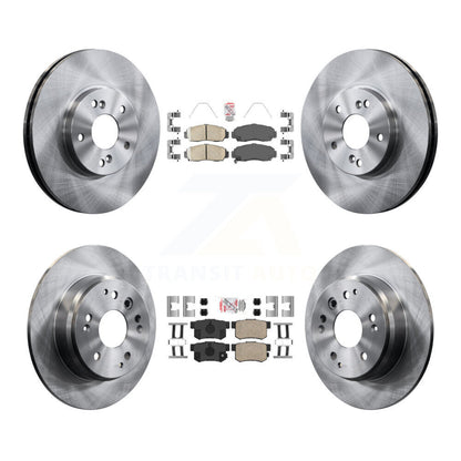 Kit de plaquettes en céramique et de rotors de frein à disque avant et arrière, pour Acura TL K8A-106662