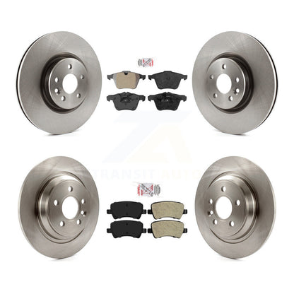 Kit de plaquettes semi-métalliques avant et arrière et disques de frein, pour Volvo S60 V70