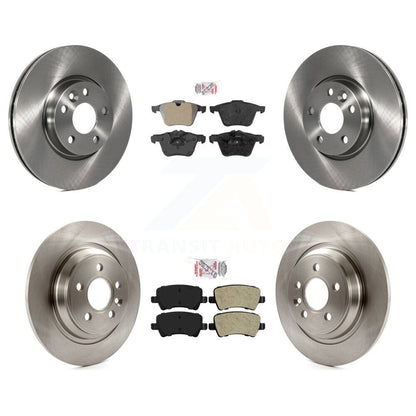 Kit de plaquettes semi-métalliques avant et arrière et disques de frein pour Volvo V70 K8A-10669