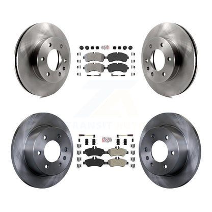 Kit de plaquettes semi-métalliques avant et arrière et disques de frein pour Dodge Sprinter 3500