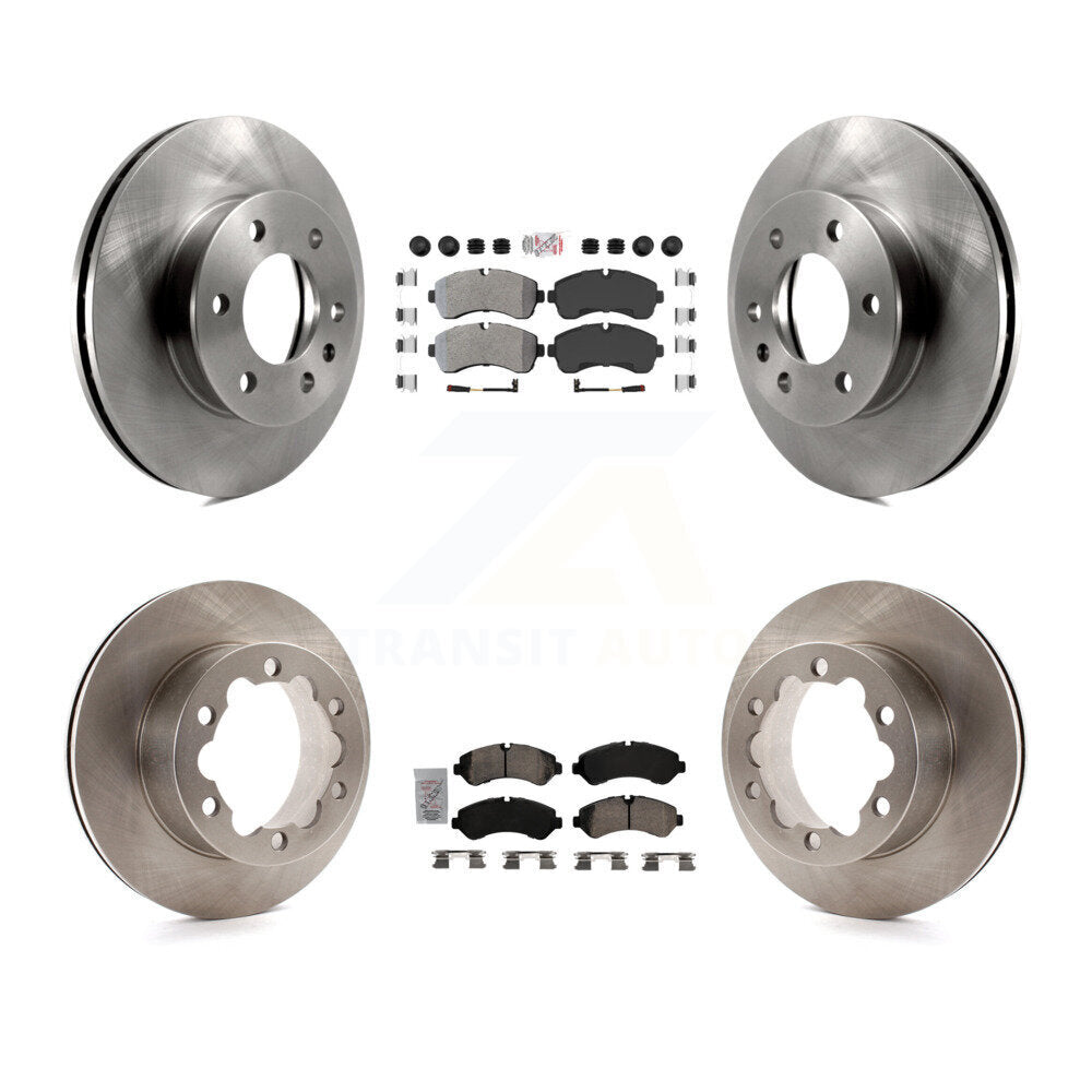 Kit de rotors de frein à plaquettes en céramique, semi-métalliques, avant et arrière, pour Mercedes-Benz Sprite
