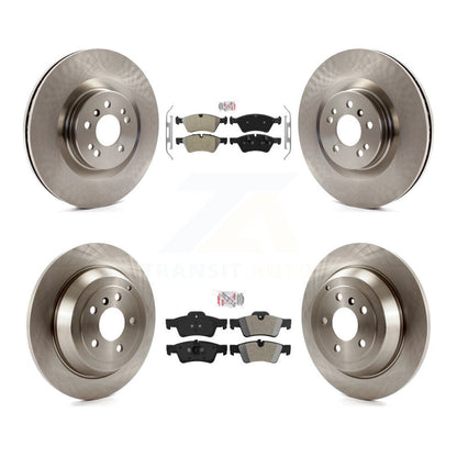 Kit de plaquettes semi-métalliques avant et arrière et disques de frein pour Mercedes-Benz ML320