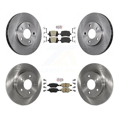 Kit de plaquettes en céramique et de disques de frein avant et arrière, pour Chevrolet Malibu Pontiac G