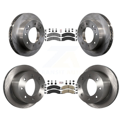 Kit de Rotor de frein à disque en céramique, semi-métallique avant et arrière, pour GMC Sierra 3500 H