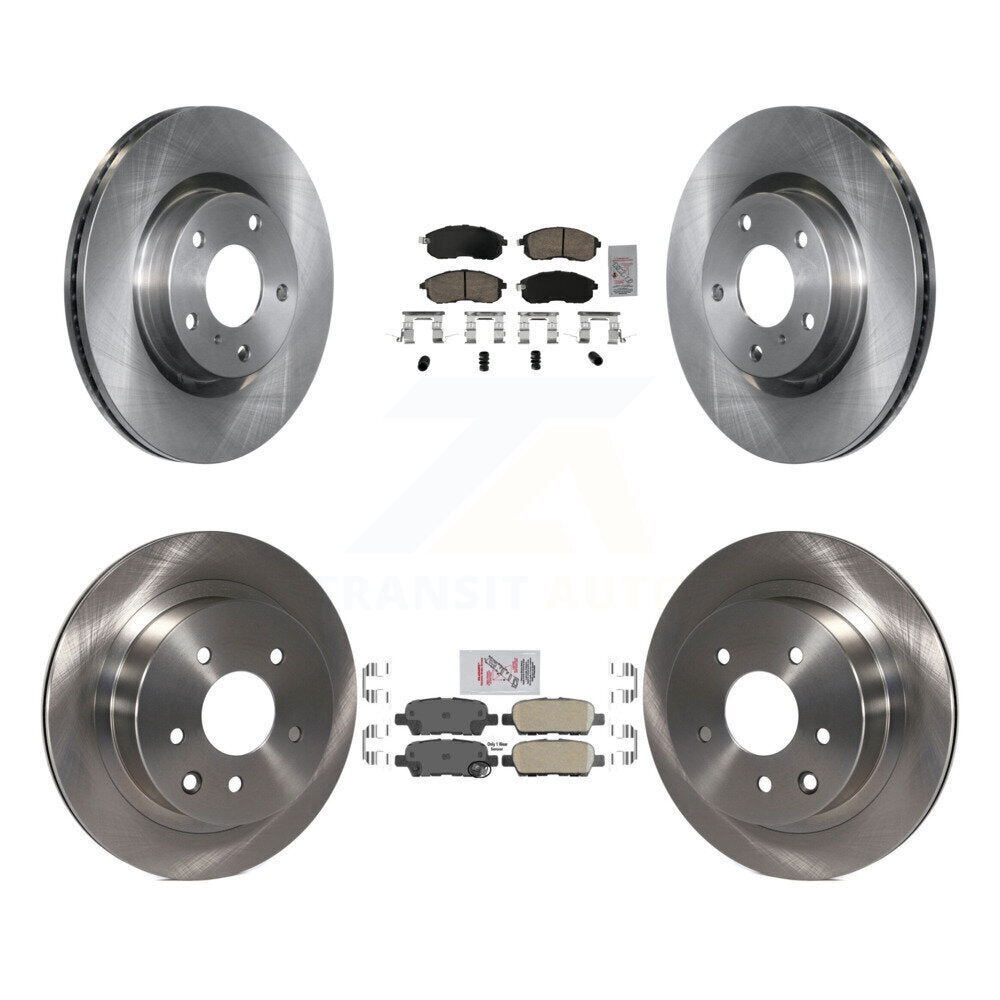 Kit de plaquettes en céramique et de disques de frein avant et arrière, pour Nissan 350Z INFINITI G35