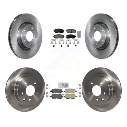 Kit de plaquettes en céramique et de disques de frein avant et arrière, pour Nissan 350Z INFINITI G35