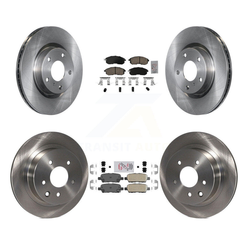 Kit de plaquettes en céramique et de disques de frein avant et arrière, pour Nissan 350Z INFINITI G35