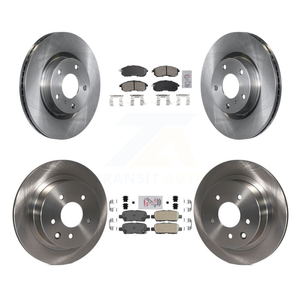 Kit de plaquettes en céramique et de disques de frein avant et arrière, pour Nissan 350Z INFINITI G35