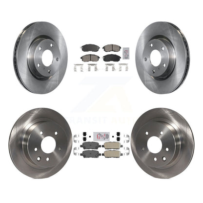 Kit de plaquettes en céramique et de disques de frein avant et arrière, pour Nissan 350Z INFINITI G35