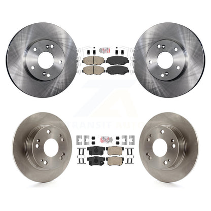 Kit de plaquettes en céramique et de rotors de frein à disque avant et arrière, pour Honda Accord K8A-106737