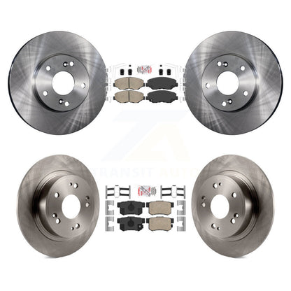 Kit de plaquettes en céramique et de rotors de frein à disque avant et arrière, pour Honda Accord K8A-106742