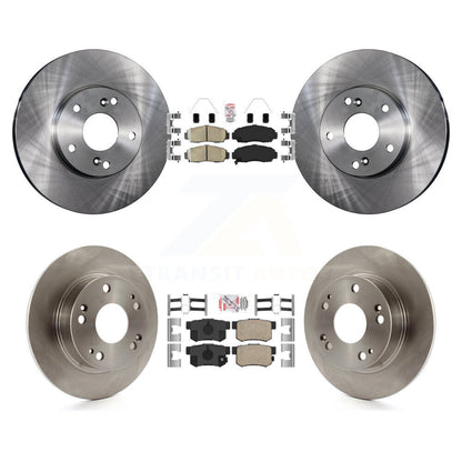 Kit de plaquettes en céramique et de rotors de frein à disque avant et arrière, pour Honda Accord K8A-106744