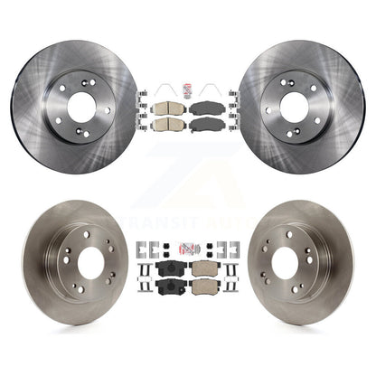 Kit de plaquettes en céramique et de rotors de frein à disque avant et arrière, pour Honda Accord K8A-106745