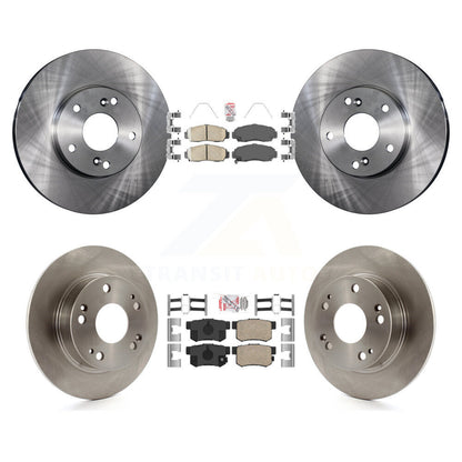 Kit de plaquettes en céramique et de rotors de frein à disque avant et arrière, pour Honda Accord K8A-106746