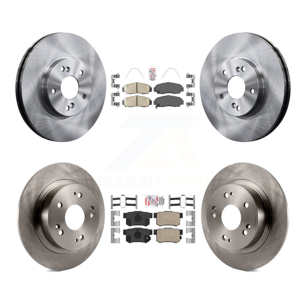 Kit de plaquettes en céramique et de rotors de frein à disque avant et arrière, pour Honda Accord K8A-106750