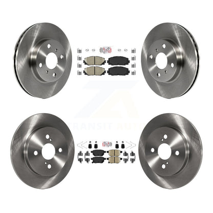 Kit de plaquettes en céramique et de rotors de frein à disque avant et arrière, pour Toyota Yaris K8A-106756