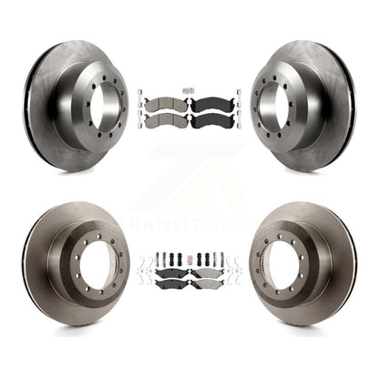 Kit de plaquettes semi-métalliques avant et arrière et Rotor de frein, pour châssis de camping-car Ford F-53