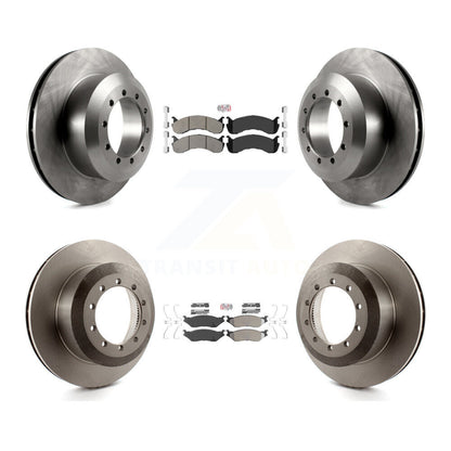 Kit de plaquettes semi-métalliques avant et arrière et Rotor de frein, pour châssis de camping-car Ford F-53