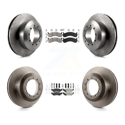 Kit de plaquettes semi-métalliques avant et arrière et Rotor de frein, pour châssis de camping-car Ford F-53