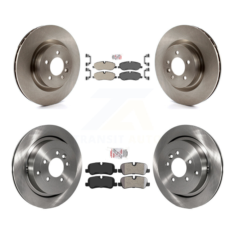 Kit de plaquettes semi-métalliques avant et arrière et Rotor de frein à disque, pour Land Rover Range Spor