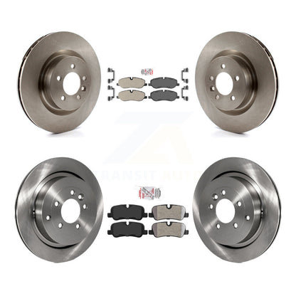 Kit de plaquettes semi-métalliques avant et arrière et Rotor de frein à disque, pour Land Rover Range Spor
