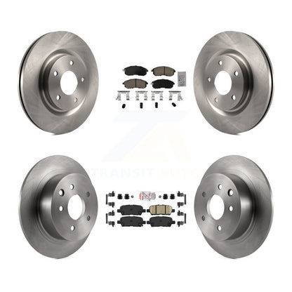 Kit de rotors de frein à plaquettes en céramique avant et arrière, pour Nissan Sentra Turbocharge 2017 – 2019