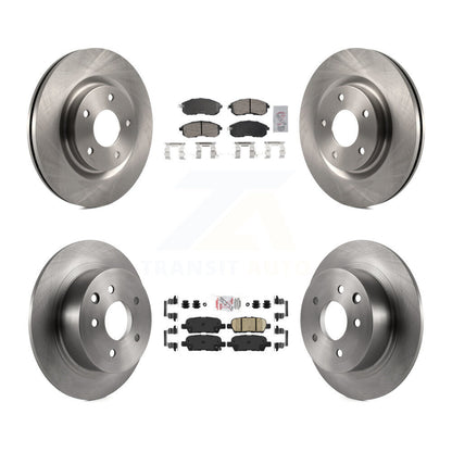 Kit de rotors de frein à plaquettes en céramique avant et arrière, pour Nissan Sentra Turbocharge 2017 – 2019