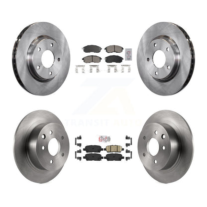 Kit de plaquettes en céramique et de disques de frein avant et arrière, pour Nissan Sentra K8A-106782