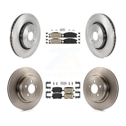 Kit de rotors de frein à plaquettes en céramique avant et arrière, pour Dodge Charger Pursuit 20-22 avec RW