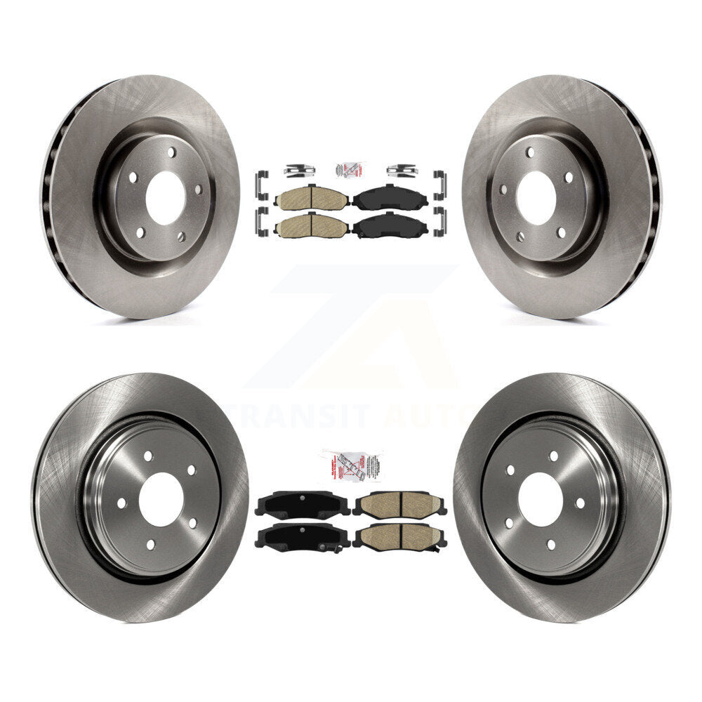 Kit de plaquettes en céramique et Rotor de frein avant et arrière, pour Cadillac XLR avec frein robuste