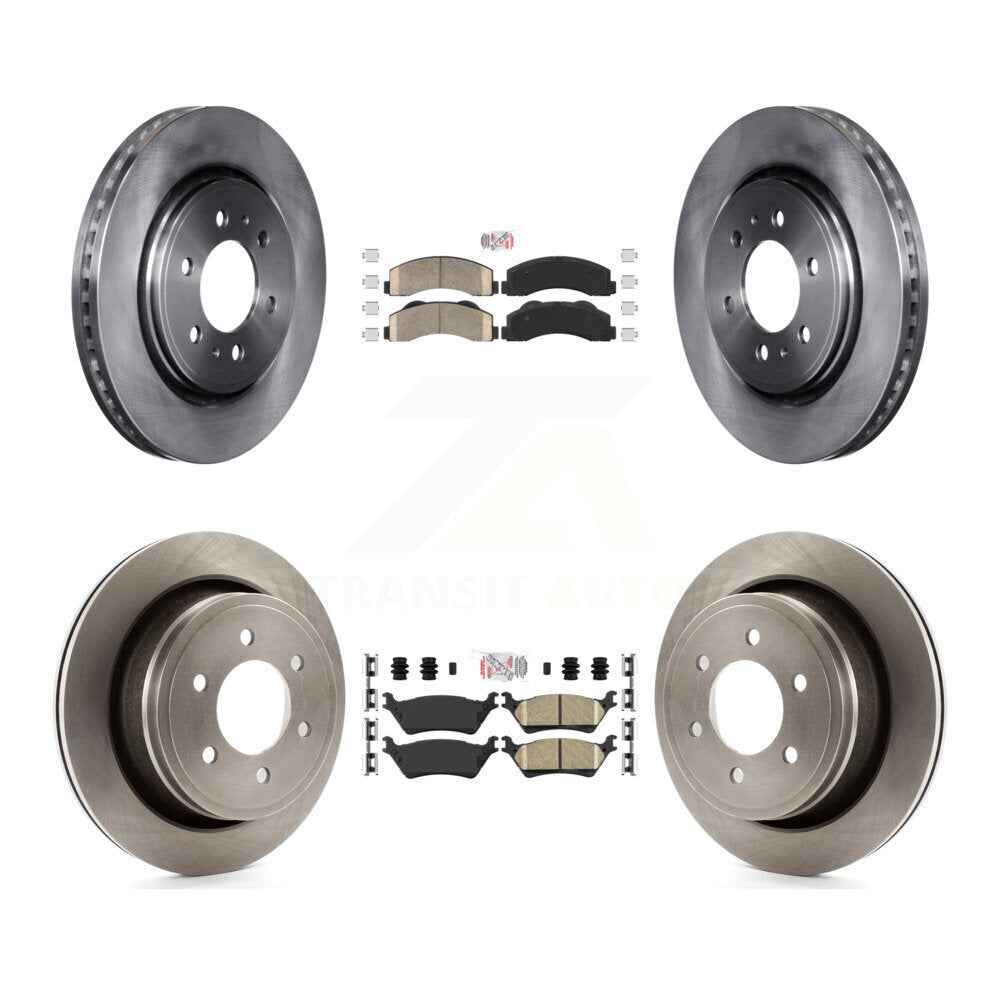Kit de plaquettes en céramique et de disques de frein avant et arrière, pour Ford F-150 K8A-106810