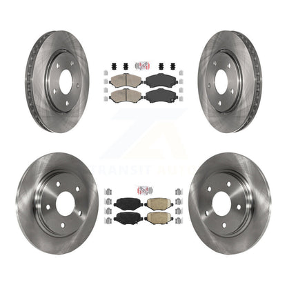 Kit de plaquettes en céramique et Rotor de frein avant et arrière, pour Dodge Grand Caravan Chrysler Town